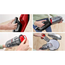 Bosch Serie 4 BBH3ZOO28 lazdinė dulkių siurbimo sistema / elektrinė šluota Baterijos Sausas Bemaišis 0,4 L Raudona 2,15 