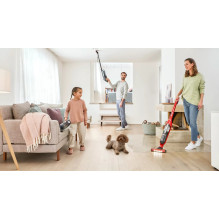 Bosch Serie 4 BBH3ZOO28 lazdinė dulkių siurbimo sistema / elektrinė šluota Baterijos Sausas Bemaišis 0,4 L Raudona 2,15 