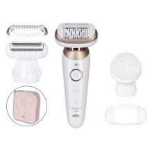 Braun Silk-épil 9 Flex 9-360 3D 40 pincetų Rožinis, Baltas