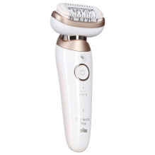 Braun Silk-épil 9 Flex 9-360 3D 40 pincetų Rožinis, Baltas