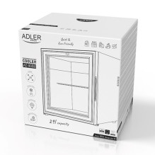 Thermoelectric cooler ADLER AD 8088 Black Thermoelectric cooler ADLER AD 8088 Black