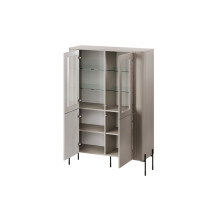 Cama VERA display cabinet 110x40x160 matt cashmere Cama VERA display cabinet 110x40x160 matt cashmere