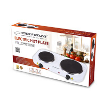 Esperanza EKH014W Electric cooker 2 zones White Esperanza EKH014W Electric cooker 2 zones White