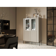 Cama VERA display cabinet 110x40x160 matt cashmere Cama VERA display cabinet 110x40x160 matt cashmere