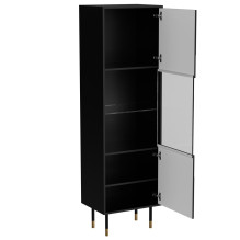 Cama MOUNTAIN display cabinet 54x40x180 black + gold Cama MOUNTAIN display cabinet 54x40x180 black + gold
