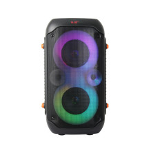 Esperanza EP156 BT FM LED RGB KARAOKE kolonėlė, juoda, 20W