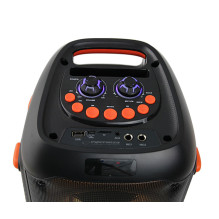 Esperanza EP156 BT FM LED RGB KARAOKE kolonėlė, juoda, 20W