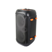 Esperanza EP156 BT FM LED RGB KARAOKE kolonėlė, juoda, 20W