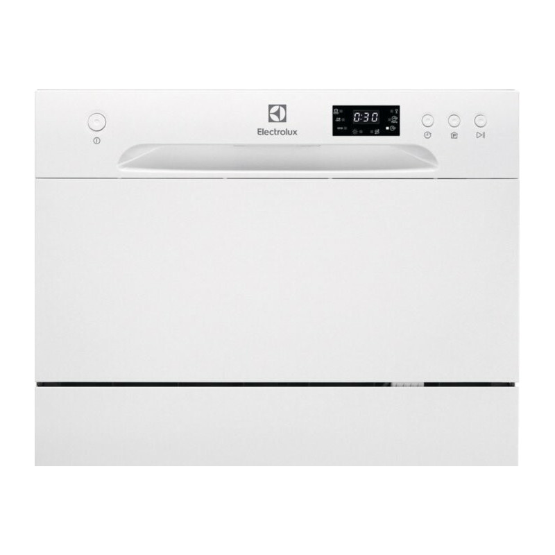 „Electrolux ESF2400OW“ stalviršio 6 vietų nustatymai F