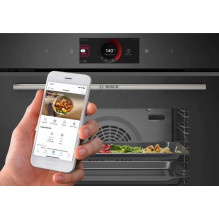 „Bosch Serie 8 HBG7722B1“ orkaitė, 71 l, 3600 W, juoda „Bosch Serie 8 HBG7722B1“ orkaitė, 71 l, 3600 W, juoda