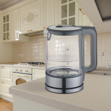 MAESTRO MR-053 elektrinis virdulys 1,7 l 2200 W (MR-053-GREY) pilkas
