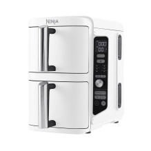 Ninja SL400EUWH gruzdintuvė, dviguba, 9,5 l, atskira, 2470 W, karšto oro gruzdintuvė, balta