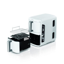 Ninja SL400EUWH fryer Double 9.5 L Stand-alone 2470 W Hot air fryer White