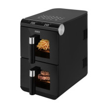 Noveen DoubleCrisp AF5050 X-LINE Riebalų neturinti gruzdintuvė 1700 W Juoda Noveen DoubleCrisp AF5050 X-LINE Riebalų neturinti gruzdintuvė 1700 W Juoda