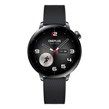 OnePlus Watch 3 43mm 3.35 cm (1.32") AMOLED Digital 466 x 466 pixels Touchscreen Black, Titanium Wi-Fi GPS (satelli