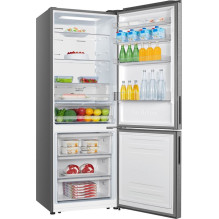 Gorenje NRK720EAXL4 šaldytuvas-šaldiklis Laisvai pastatomas 495 LE Pilka Gorenje NRK720EAXL4 šaldytuvas-šaldiklis Laisvai pastatomas 495 LE Pilka