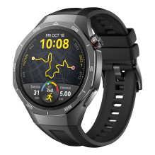 „Huawei WATCH GT5 Pro“ 46 mm, 3,63 cm (1,43 colio), AMOLED, skaitmeninis, 466 x 466 pikselių, juodas, GPS (palydovinis),