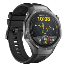 „Huawei WATCH GT5 Pro“ 46 mm, 3,63 cm (1,43 colio), AMOLED, skaitmeninis, 466 x 466 pikselių, juodas, GPS (palydovinis),