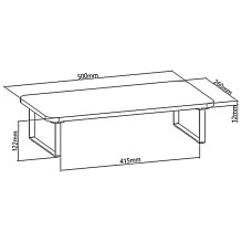 Maclean MC-933 Monitor / Laptop stand, max. 20kg, (500x260x122mm) Maclean MC-933 Monitor / Laptop stand, max. 20kg, (500x260x122mm)