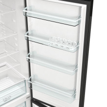 Gorenje NRK6202EBXL4 šaldytuvas-šaldiklis Laisvai pastatomas 331 LE Juoda