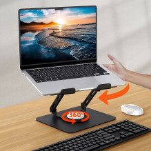 Adjustable, rotatable, ergonomic laptop stand 10-17″ LAPTOP STAND ROTO MT2662 Adjustable, rotatable, ergonomic laptop stand 10-17″ LAPTOP STAND ROTO MT2662