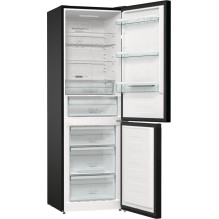 Gorenje NRK6192ABK4 šaldytuvas-šaldiklis Laisvai pastatomas 302 LE Juoda
