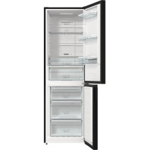 Gorenje NRK6192ABK4 šaldytuvas-šaldiklis Laisvai pastatomas 302 LE Juoda