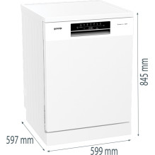Gorenje GS642E90W Laisvai stovintys 13 stalčių E