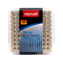 MAXELL šarminės baterijos AA LR6 100 vnt. (10x10 vnt.)