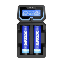 XTAR X2 ličio jonų 18650 akumuliatorių įkroviklis XTAR X2 ličio jonų 18650 akumuliatorių įkroviklis