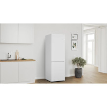 „Bosch Serie 4 KGN362WDF“ šaldytuvas-šaldiklis, laisvai pastatomas, 321 LD, baltas