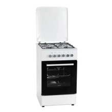 MPM MPM-56-KGM-04 Dujinė / elektrinė viryklė, balta