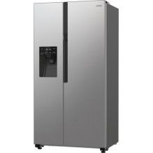 Gorenje NRR9185ESXL side-by-side refrigerator Freestanding 550 L E Silver