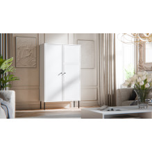PALAZZO BIS display cabinet 100x39x166 white matt PALAZZO BIS display cabinet 100x39x166 white matt