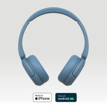 Sony WH-CH520 Headset Wireless Head-band Calls / Music USB Type-C Bluetooth Blue