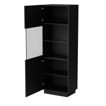 Cama LIVERTI vitrina 59.5x42x178 juoda