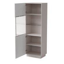 Cama LIVERTI display cabinet 59.5x42x178 cashmere Cama LIVERTI display cabinet 59.5x42x178 cashmere