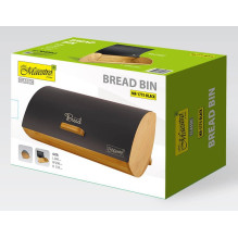 Maestro MR-1775-BLACK bread box Other Black, Wood Bamboo, Metal Maestro MR-1775-BLACK bread box Other Black, Wood Bamboo, Metal