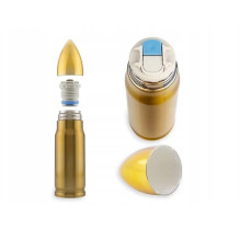 Bullet Brass thermos cartridge 500 ml Bullet Brass thermos cartridge 500 ml