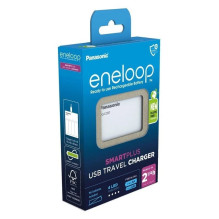 USB akumuliatoriaus įkroviklis PANASONIC Eneloop Smartplus BQ-CC87 (BQ-CC87USB) USB akumuliatoriaus įkroviklis PANASONIC Eneloop Smartplus BQ-CC87 (BQ-CC87USB)