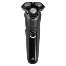 „Philips SHAVER Series 5000 S5887/10“ šlapiam ir sausam skutimui skirtas elektrinis skustuvas ir minkštas maišelis „Philips SHAVER Series 5000 S5887/10“ šlapiam ir sausam skutimui skirtas elektrinis skustuvas ir minkštas maišelis