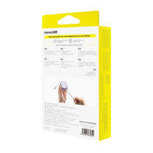 „Baseus Free2Pull“ – 20 W USB-C–Lightning jungties ištraukiamas laidas, 1 m (violetinis)