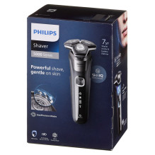 „Philips SHAVER Series 5000 S5887/10“ šlapiam ir sausam skutimui skirtas elektrinis skustuvas ir minkštas maišelis „Philips SHAVER Series 5000 S5887/10“ šlapiam ir sausam skutimui skirtas elektrinis skustuvas ir minkštas maišelis