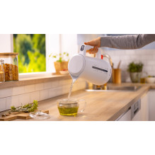 Bosch TWK3M121 MyMoment 2400 W electric kettle, white