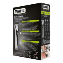 WAHL Elite Groom juodas, sidabrinis ličio jonų (ličio jonų) akumuliatorius