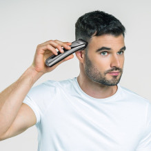 WAHL Elite Groom juodas, sidabrinis ličio jonų (ličio jonų) akumuliatorius