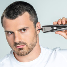 WAHL Elite Groom juodas, sidabrinis ličio jonų (ličio jonų) akumuliatorius