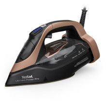 Tefal Ultimate Power Pro FV9E50 Dry &amp; Steam iron Durilium AirGlide Autoclean soleplate 3200 W Black, Copper