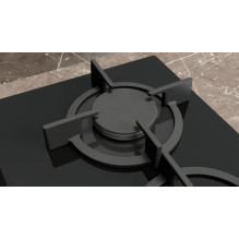 Siemens EP6A6PI10 kaitlentė juoda, įmontuojama, dujinė, 4 zona(-os),