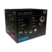 „Noveen F780“ kupolinis ventiliatorius, 1200 W, vidinis, juodas